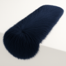 Faux Fur Tablecloth Shaggy Luxurious Dining Table