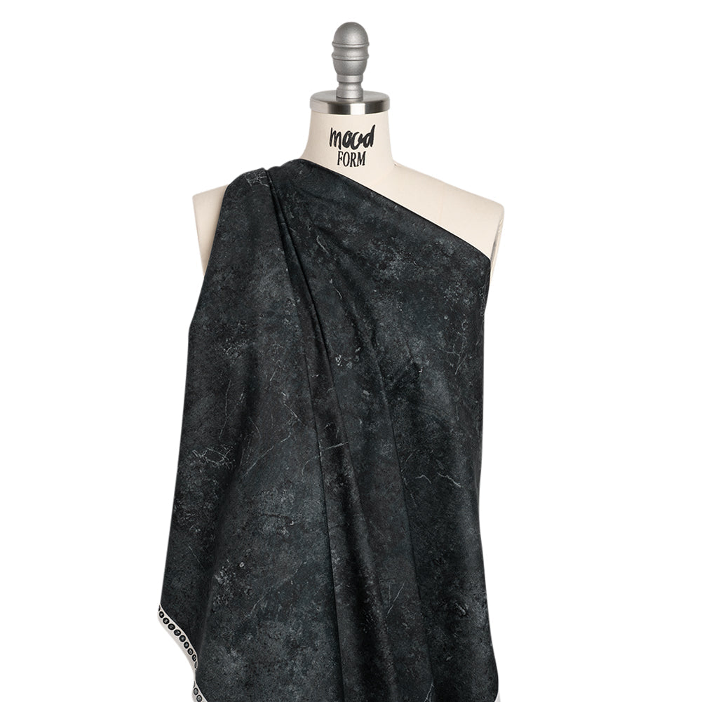 Stonehenge Quilting Cotton by Northcott - Graphite Sienna Marble Abstract - Gradations II Collection