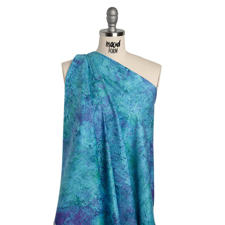 Stonehenge Quilting Cotton by Northcott - Midnight Slate Abstract - Gradations II Collection