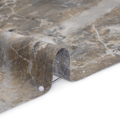 Stonehenge Quilting Cotton by Northcott - Warm Gray Marble 6 Stone Crackle - Surfaces Collection