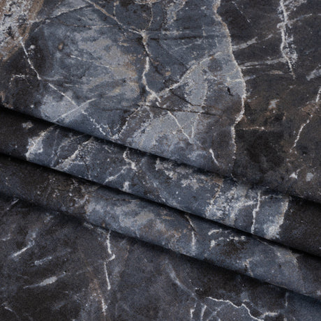 Stonehenge Quilting Cotton by Northcott - Cool Gray Marble 6 Stone Crackle - Surfaces Collection
