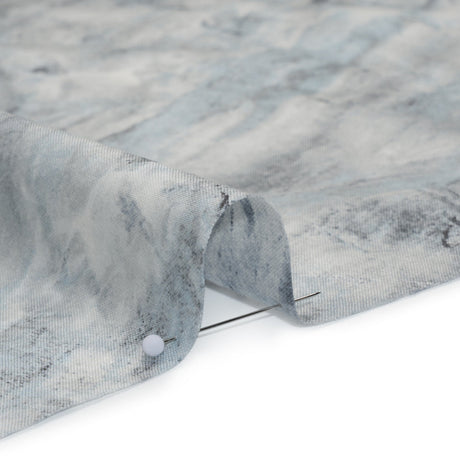 Stonehenge Quilting Cotton by Northcott - Cool Gray Marble 7 Stone Scratch - Surfaces Collection