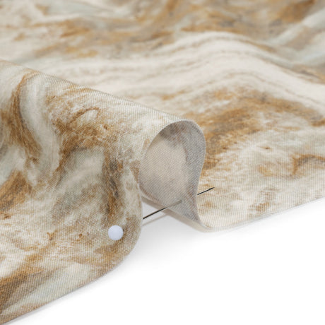 Stonehenge Quilting Cotton by Northcott - Cream Marble 8 Swirling Stone - Surfaces Collection