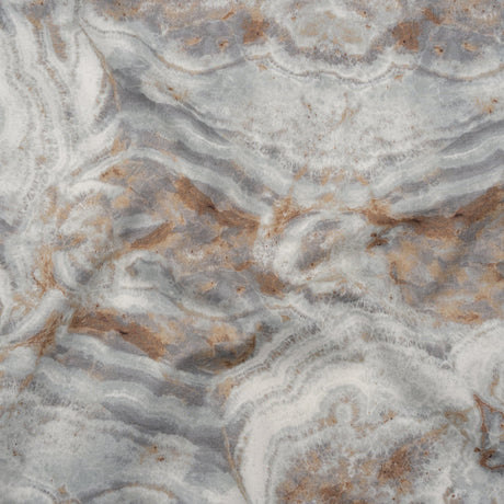 Stonehenge Quilting Cotton by Northcott - Warm Gray Marble 8 Swirling Stone - Surfaces Collection