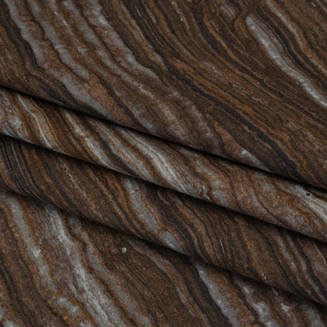 Stonehenge Quilting Cotton by Northcott - Brown Marble 11 Stone Layers - Surfaces Collection
