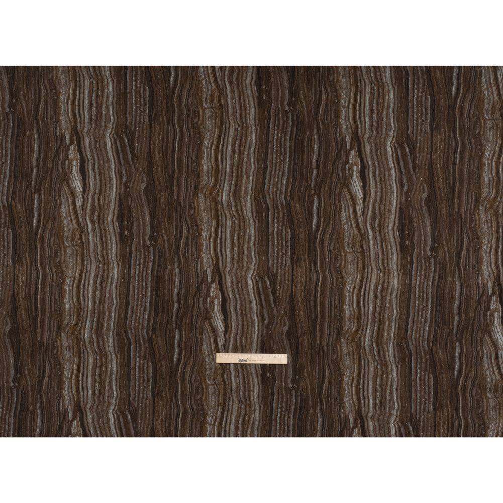 Stonehenge Quilting Cotton by Northcott - Brown Marble 11 Stone Layers - Surfaces Collection