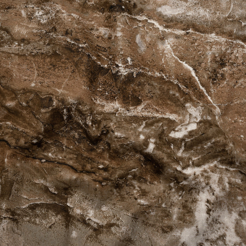 Stonehenge Quilting Cotton by Northcott - Brown Marble 12 Earth Textures - Surfaces Collection