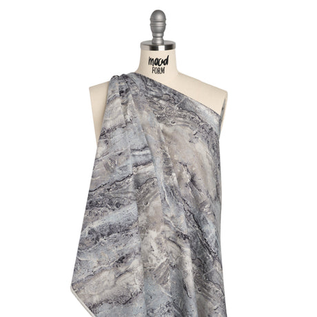 Stonehenge Quilting Cotton by Northcott - Cool Gray Marble 12 Earth Textures - Surfaces Collection