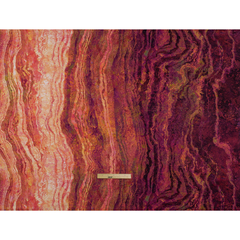 Stonehenge Quilting Cotton by Northcott - Marrakech Swirling Lines Gradient - Ombre II Collection