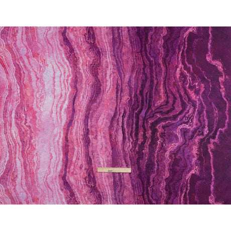 Stonehenge Quilting Cotton by Northcott - Muse Swirling Lines Gradient - Ombre II Collection