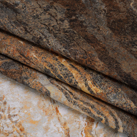 Stonehenge Quilting Cotton by Northcott - Iron Ore Swirling Lines Gradient - Ombre II Collection
