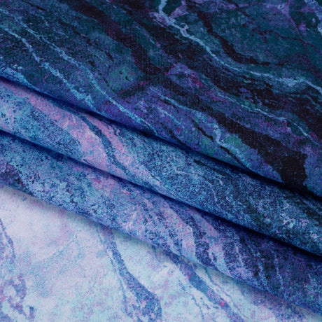 Stonehenge Quilting Cotton by Northcott - Twilight Swirling Lines Gradient - Ombre II Collection