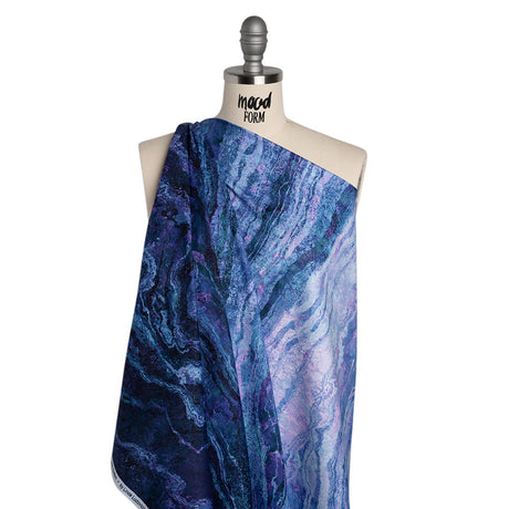 Stonehenge Quilting Cotton by Northcott - Twilight Swirling Lines Gradient - Ombre II Collection