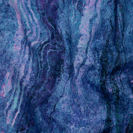 Stonehenge Quilting Cotton by Northcott - Twilight Swirling Lines Gradient - Ombre II Collection