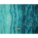Stonehenge Quilting Cotton by Northcott - Peacock Swirling Lines Gradient - Ombre II Collection