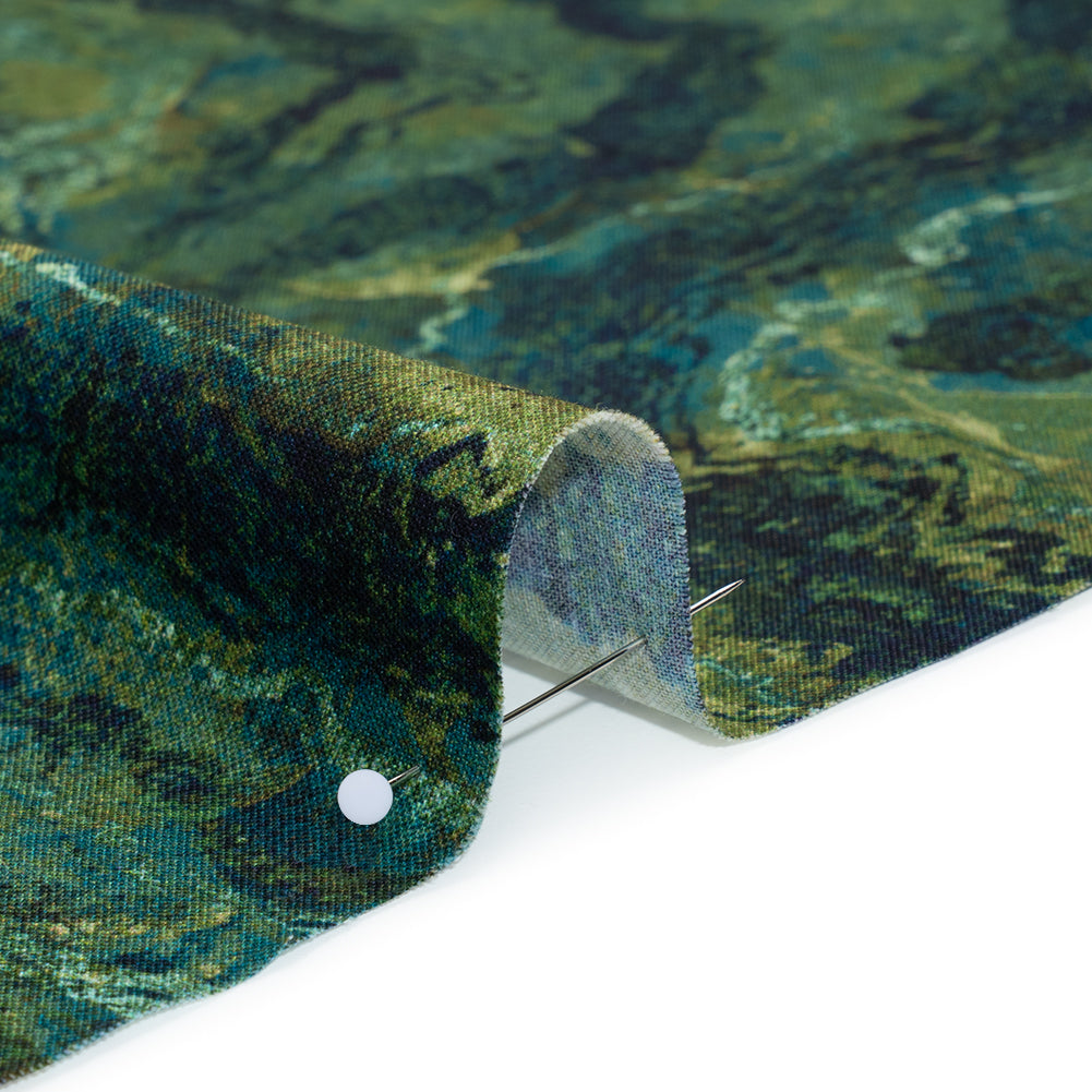 Stonehenge Quilting Cotton by Northcott - Pine Ridge Swirling Lines Gradient - Ombre II Collection