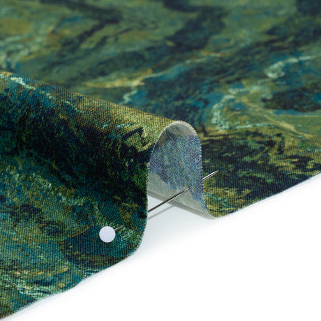 Stonehenge Quilting Cotton by Northcott - Pine Ridge Swirling Lines Gradient - Ombre II Collection