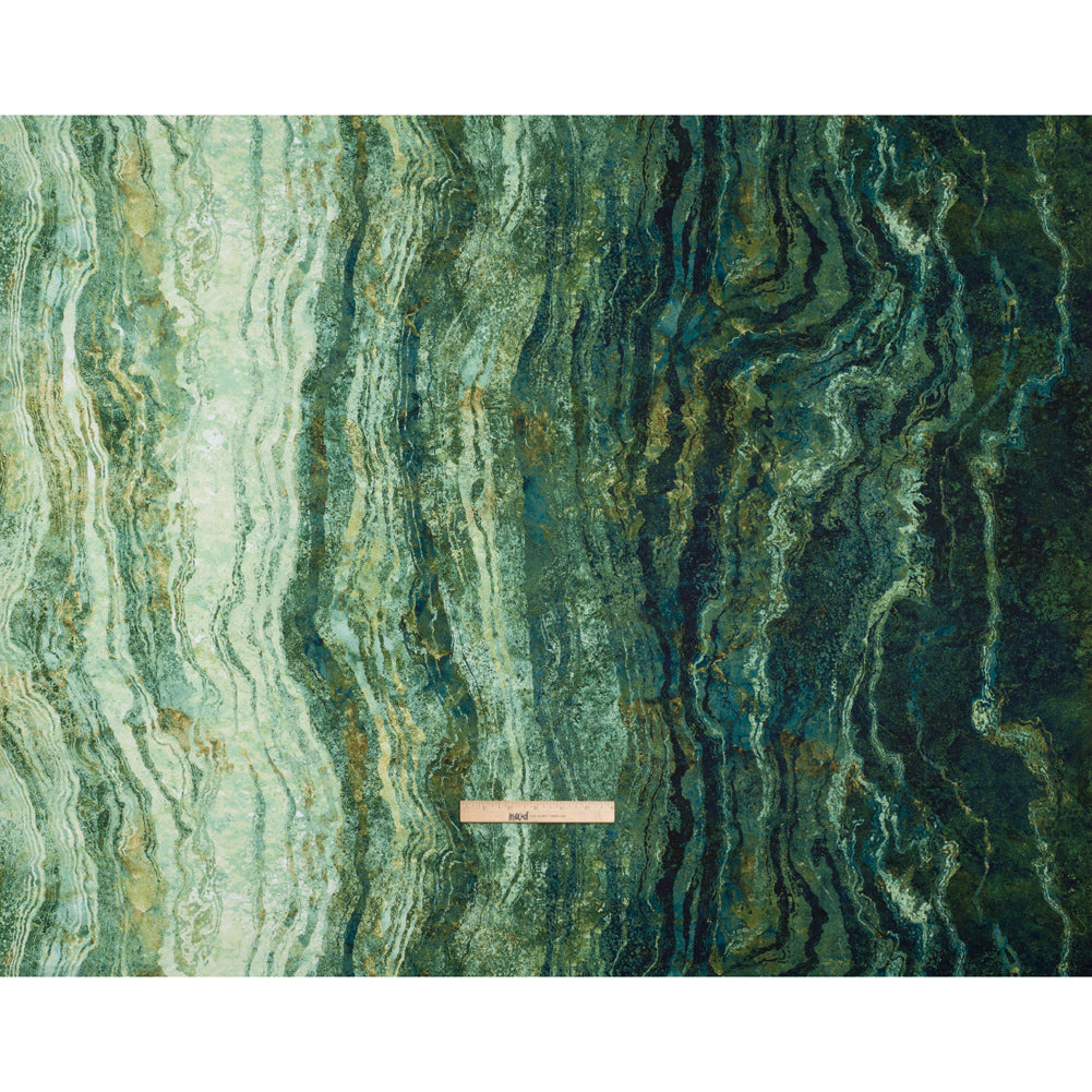 Stonehenge Quilting Cotton by Northcott - Pine Ridge Swirling Lines Gradient - Ombre II Collection