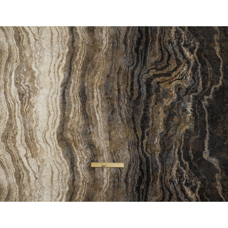 Stonehenge Quilting Cotton by Northcott - Slate Swirling Lines Gradient - Ombre II Collection