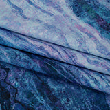 Stonehenge Wide Backing Quilting Cotton by Northcott - Twilight Swirling Lines Gradient, 108" Width - Ombre Wide Backing II Collection