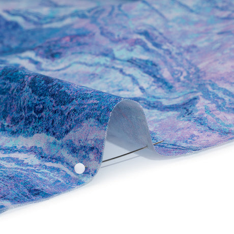 Stonehenge Wide Backing Quilting Cotton by Northcott - Twilight Swirling Lines Gradient, 108" Width - Ombre Wide Backing II Collection