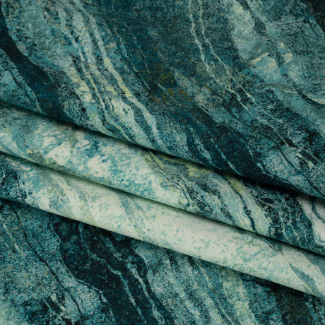 Stonehenge Wide Backing Quilting Cotton by Northcott - Blue Planet Swirling Lines Gradient, 108" Width - Ombre Wide Backing II Collection