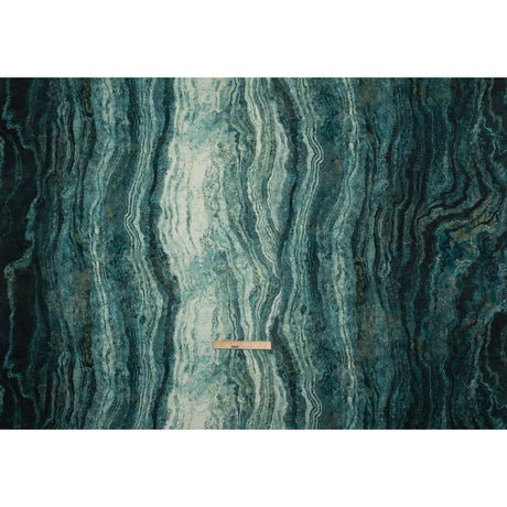 Stonehenge Wide Backing Quilting Cotton by Northcott - Blue Planet Swirling Lines Gradient, 108" Width - Ombre Wide Backing II Collection