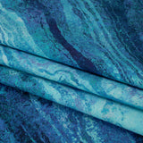Stonehenge Wide Backing Quilting Cotton by Northcott - Midnight Swirling Lines Gradient, 108" Width - Ombre Wide Backing II Collection