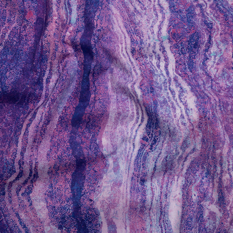 Stonehenge Wide Backing Quilting Cotton by Northcott - Mystic Swirling Lines Gradient, 108" Width - Ombre Wide Backing II Collection