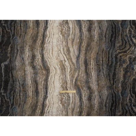 Stonehenge Wide Backing Quilting Cotton by Northcott - Slate Swirling Lines Gradient, 108" Width - Ombre Wide Backing II Collection
