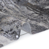 Stonehenge Wide Backing Quilting Cotton by Northcott - Graphite Swirling Lines Gradient, 108" Width - Ombre Wide Backing II Collection