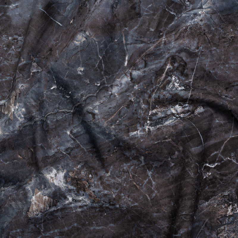 Stonehenge Wide Backing Quilting Cotton by Northcott - Cool Gray Marble 6 Stone Crackle, 108" Width - Surfaces Wide Backing Collection