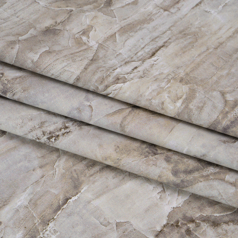 Stonehenge Wide Backing Quilting Cotton by Northcott - Brown Marble 10 Abstract Stone, 108" Width - Surfaces Wide Backing Collection