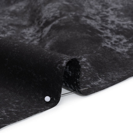Stonehenge Wide Backing Quilting Cotton by Northcott, 108" Wide - Black Abstract - Basics Wide Backing Collection
