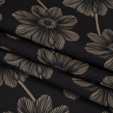 Printed Quilting Cotton by Anna Maria Textiles for Northcott - Silvertone Anemone Floral - Indelible Collection