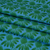 Printed Quilting Cotton by Anna Maria Textiles for Northcott - Pool Coneflower Floral - Indelible Collection