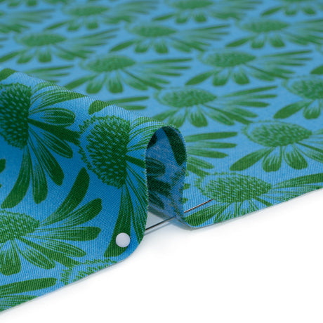 Printed Quilting Cotton by Anna Maria Textiles for Northcott - Pool Coneflower Floral - Indelible Collection