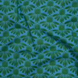 Printed Quilting Cotton by Anna Maria Textiles for Northcott - Pool Coneflower Floral - Indelible Collection