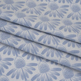 Printed Quilting Cotton by Anna Maria Textiles for Northcott - Sky Coneflower Floral - Indelible Collection