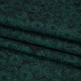 Printed Quilting Cotton by Anna Maria Textiles for Northcott - Seaweed Mums Floral - Indelible Collection