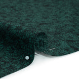 Printed Quilting Cotton by Anna Maria Textiles for Northcott - Seaweed Mums Floral - Indelible Collection