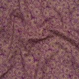 Printed Quilting Cotton by Anna Maria Textiles for Northcott - Mauve Mums Floral - Indelible Collection