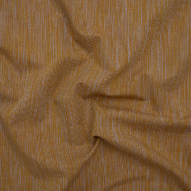 Woven Quilting Cotton Fabric by FIGO Studio - Gold Striated - Space Dye Collection
