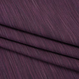 Woven Quilting Cotton Fabric by FIGO Studio - Eggplant Striated - Space Dye Collection