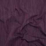 Woven Quilting Cotton Fabric by FIGO Studio - Eggplant Striated - Space Dye Collection