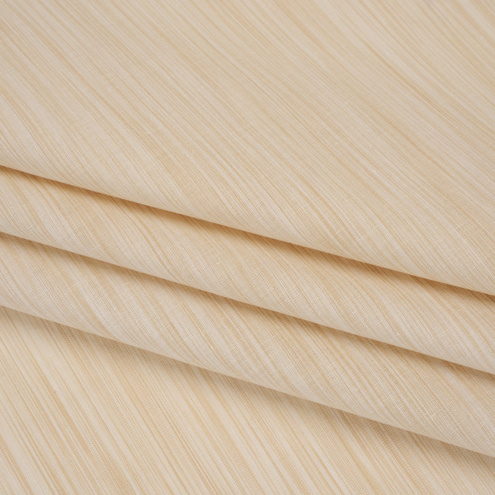 Woven Quilting Cotton Fabric by FIGO Studio - Biscuit Striated - Space Dye Collection