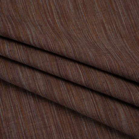 Woven Quilting Cotton Fabric by FIGO Studio - Cocoa Striated - Space Dye Collection