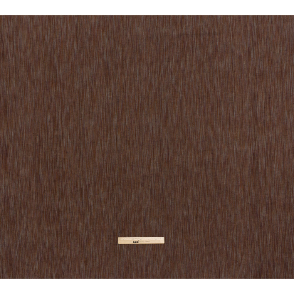 Woven Quilting Cotton Fabric by FIGO Studio - Cocoa Striated - Space Dye Collection
