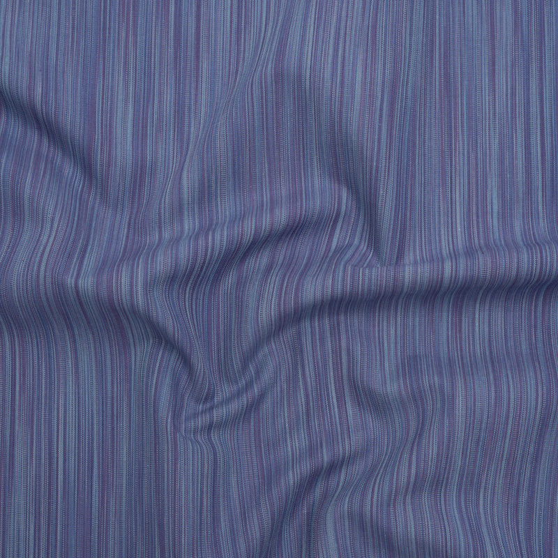 Woven Quilting Cotton Fabric by FIGO Studio - Navy Striated - Space Dye Collection