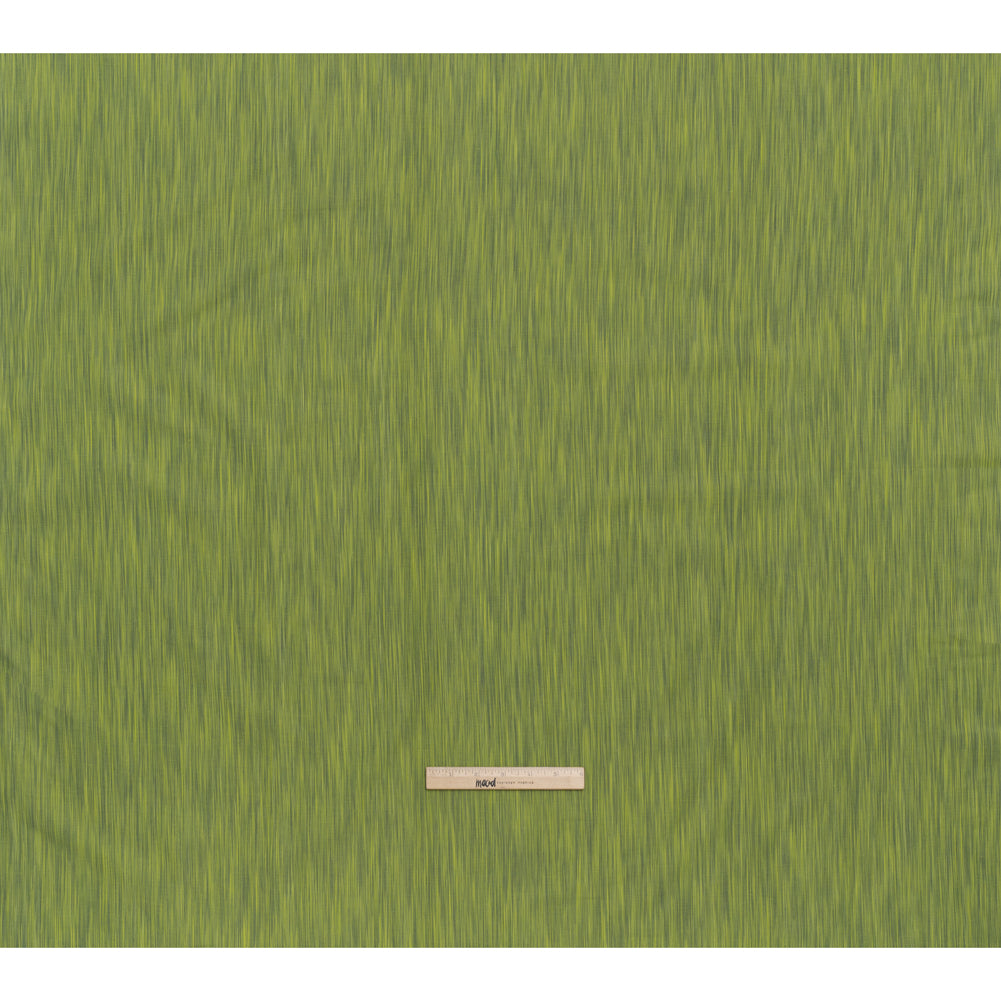 Woven Quilting Cotton Fabric by FIGO Studio - Pistachio Striated - Space Dye Collection